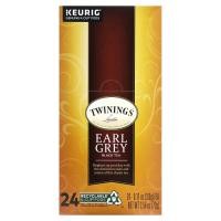 ราคา Twinings, Earl Grey Black Tea, 24 K-Cups, 0.11 oz (3 g) Each (TWN-85808)