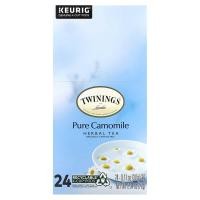 ราคา Twinings, Pure Camomile Herbal Tea, Caffeine Free, 24 K-Cup Pods, 0.11 oz (3 g) Each (TWN-85814)