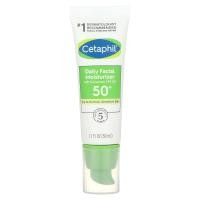 ราคา Cetaphil, Daily Facial Moisturizer with Sunscreen, SPF 50+, Fragrance Free, 1.7 fl oz (50 ml) (CET-93002)