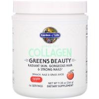 ราคา Garden of Life, Grass Fed Collagen, Greens Beauty, Apple, 9.38 oz (266 g) (GOL-12711)
