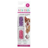 ราคา Kitty Caps, Nail Caps Kit, Small, Hot Purple, Hot Pink, 44 Piece Kit (KTY-78716)