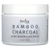 ราคา Reviva Labs, Bamboo Charcoal, Pore Minimizing Exfoliating Beauty Mask, 2 oz (55 g) (REV-12114)