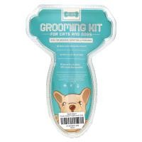 ราคา Ruff 'N Ruffus, Grooming Kit for Cats and Dogs, Gel Rake & Nail Clipper, Aqua, 1 Gel Rake 1 Nail Clipper (RUF-02128)