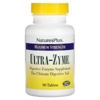 ราคา NaturesPlus, Maximum Strength, Ultra-Zyme, 90 Tablets (NAP-04452)