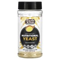 ราคา Foods Alive, Non-Fortified Nutritional Yeast Seasoning, Non-Dairy Cheesy, 4.25 oz (120.5 g) (FDA-08019)
