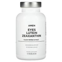 ราคา Codeage, Amen, Eyes, Lutein, Zeaxanthin + Black Pepper Extract, 90 Vegetable Capsules (AGE-60904)