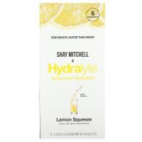 ราคา Hydralyte, Shay Mitchell Advanced Hydration, Lemon Squeeze, 6 Packets, 0.42 oz (12 g) Each (HDL-72393)