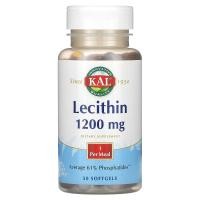 ราคา KAL, Lecithin , 1,200 mg, 50 Softgels (CAL-36539)
