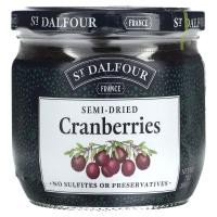 ราคา St. Dalfour, Semi-Dried Cranberries, 7 oz (200 g) (STD-95405)