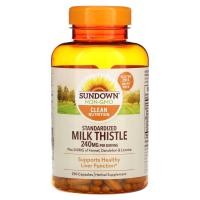 ราคา Sundown Naturals, Standardized Milk Thistle, 120 mg, 250 Capsules (SDN-29504)