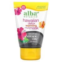 ราคา Alba Botanica, Hawaiian Detox Warming Mud Beauty Mask, 4 oz (113 g) (ALB-00951)