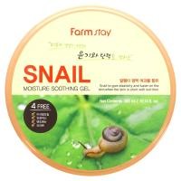 ราคา Farmstay, Snail Moisutre Soothing Gel, 10.14 fl oz (300 ml) (FSY-80025)