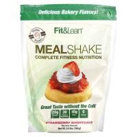 ราคา Fit & Lean, Meal Shake, Complete Fitness Nutrition, Strawberry Shortcake, 0.8 lbs (365 g) (FNL-00994)