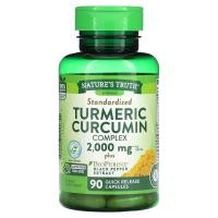 ราคา Nature's Truth, Turmeric Curcumin Complex Plus BioPerine Black Pepper Extract, Standardized, 1,000 mg, 90 Quick Release Capsules (NTH-11165)