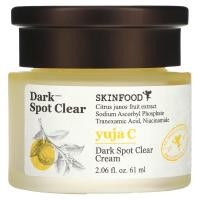ราคา SKINFOOD, Yuja C, Dark Spot Clear Cream, 2.06 fl oz (61 ml) (SKF-27291)