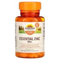 ราคา Sundown Naturals, Essential Zinc, 50 mg, 100 Caplets (SDN-00691)