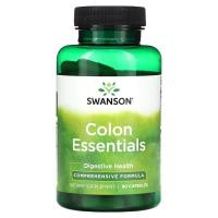 ราคา Swanson, Colon Essentials, 90 Capsules (SWV-07041)