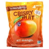 ราคา Crispy Green, Crispy Fruit, All Mango, 4 Pack, 0.63 oz (18 g) Each (CRY-00060)