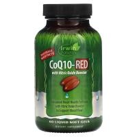 ราคา Irwin Naturals, CoQ10-Red, 60 Liquid Soft-Gels (IRW-59132)