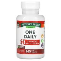 ราคา Nature's Truth, One Daily Essential Multivitamin, 365 Mini Tablets (NTH-10630)