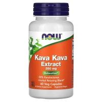 ราคา NOW Foods, Kava Kava Extract, 250 mg, 60 Veg Capsules (NOW-04716)