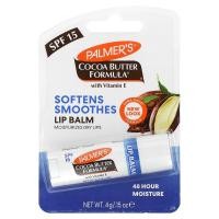 ราคา Palmers, Cocoa Butter Formula, Softens Smoothes, Lip Balm, SPF 15, 0.15 oz (4 g) (PAL-00008)