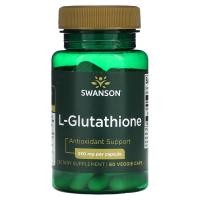 ราคา Swanson, L-Glutathione, 250 mg, 60 Veggie Caps (SWV-21091)