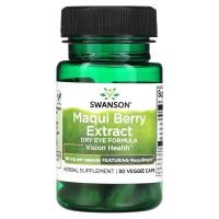 ราคา Swanson, Maqui Berry Extract, 60 mg, 30 Veggie Caps (SWV-02984)