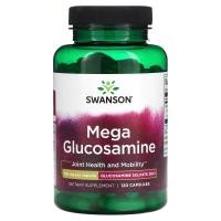 ราคา Swanson, Mega Glucosamine, 750 mg, 120 Capsules (SWV-11698)