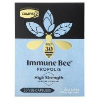 ราคา Comvita, Immune Bee Propolis, PFL30, 30 Veg Capsules (CMV-00048)