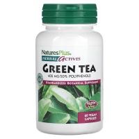 ราคา NaturesPlus, Herbal Actives, Green Tea, 400 mg, 60 Vegan Capsules (NAP-07188)