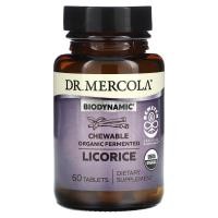 ราคา Dr. Mercola, Biodynamic, Organic Fermented Chewable Licorice, 60 Tablets (MCL-03686)