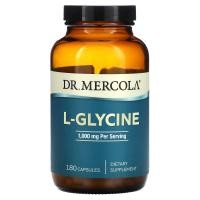 ราคา Dr. Mercola, L-Glycine, 500 mg, 180 Capsules (MCL-21199)