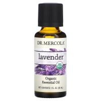 ราคา Dr. Mercola, Organic Essential Oil, Lavender, 1 fl oz (30 ml) (MCL-03415)