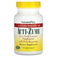 ราคา NaturesPlus, Acti-Zyme, Activated Digested Aid, 90 Vegan Capsules (NAP-04454)