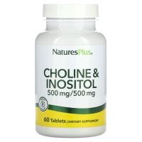 ราคา NaturesPlus, Choline & Inositol, 60 Tablets (NAP-02134)