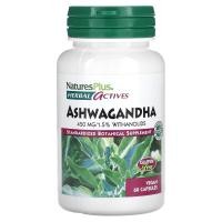 ราคา NaturesPlus, Herbal Actives, Ashwagandha, 450 mg, 60 Vegan Capsules (NAP-07108)