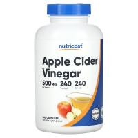 ราคา Nutricost, Apple Cider Vinegar , 500 mg , 240 Capsules (NCS-93138)