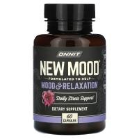 ราคา Onnit, New Mood, Mood & Relaxation, 60 Capsules (ONT-01454)
