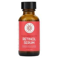 ราคา Pure Body Naturals, Pure Longevity Retinol Serum, 1fl oz (30 ml) (PBY-00761)