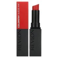 ราคา Revlon, ColorStay Suede Ink Lipstick, 016 Bread Winner, 0.09 oz (2.55 g) (RVN-18723)