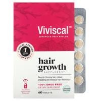 ราคา Viviscal, Hair Growth Supplement, 60 Tablets (VIV-00038)
