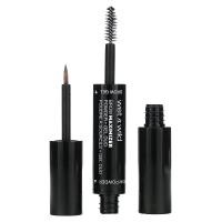 ราคา wet n wild, Brow Maximizer, Powder + Gel Duo, Medium Brown, Powder - 0.02 oz (0.8 g), Gel - 0.11 fl oz (3.5 ml) (WNW-15505)