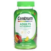 ราคา Centrum, Adults Multigummies, Assorted Natural Fruit , 180 Gummies (CEM-28674)