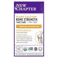 ราคา New Chapter, Plant Calcium, Bone Strength Take Care, 120 Vegetarian Tiny Tablets (NCR-00412)