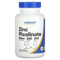 ราคา Nutricost, Zinc Picolinate, 50 mg, 240 Capsules (NCS-93627)