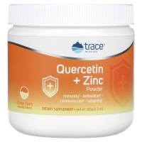 ราคา Trace Minerals ®, Quercetin + Zinc Powder, Orange Cream, 4.2 oz (120 g) (TMR-00712)