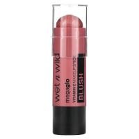 ราคา wet n wild, Megaglo, Vitamin E Make Up Stick Blush, Dusty Pink, 0.21 oz (6 g) (WNW-15544)