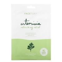 ราคา FaceTory, Artemisia Refreshing Relief Facial Beauty Mask, 1 Sheet Mask, 0.85 fl oz (25 g) (FCE-13218)