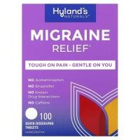 ราคา Hyland's Naturals, ผลิตภัณฑ์บรรเทาอาการปวดศีรษะไมเกรน บรรจุเม็ดละลายเร็ว 100 เม็ด (HYL-40301)